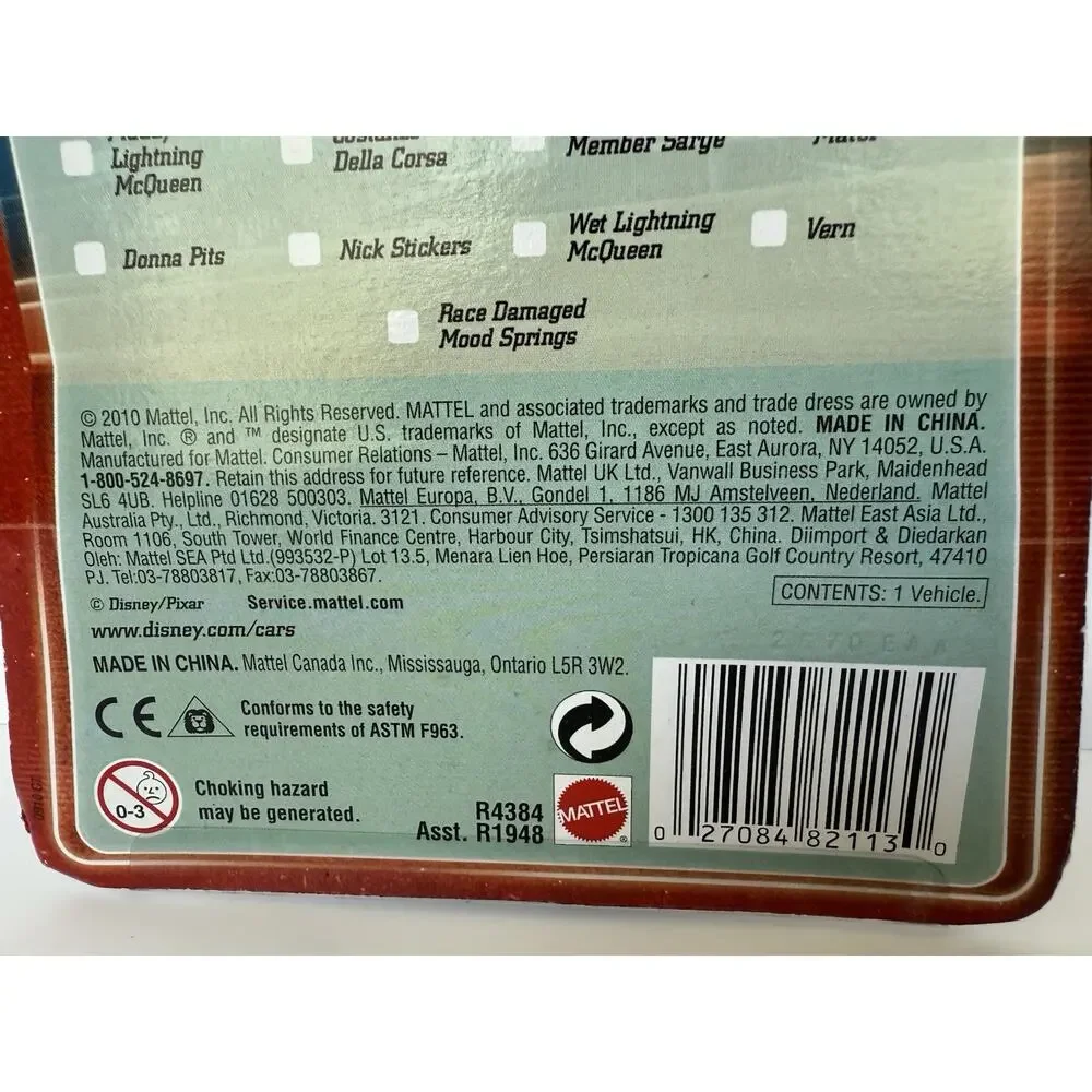 Disney nib cars